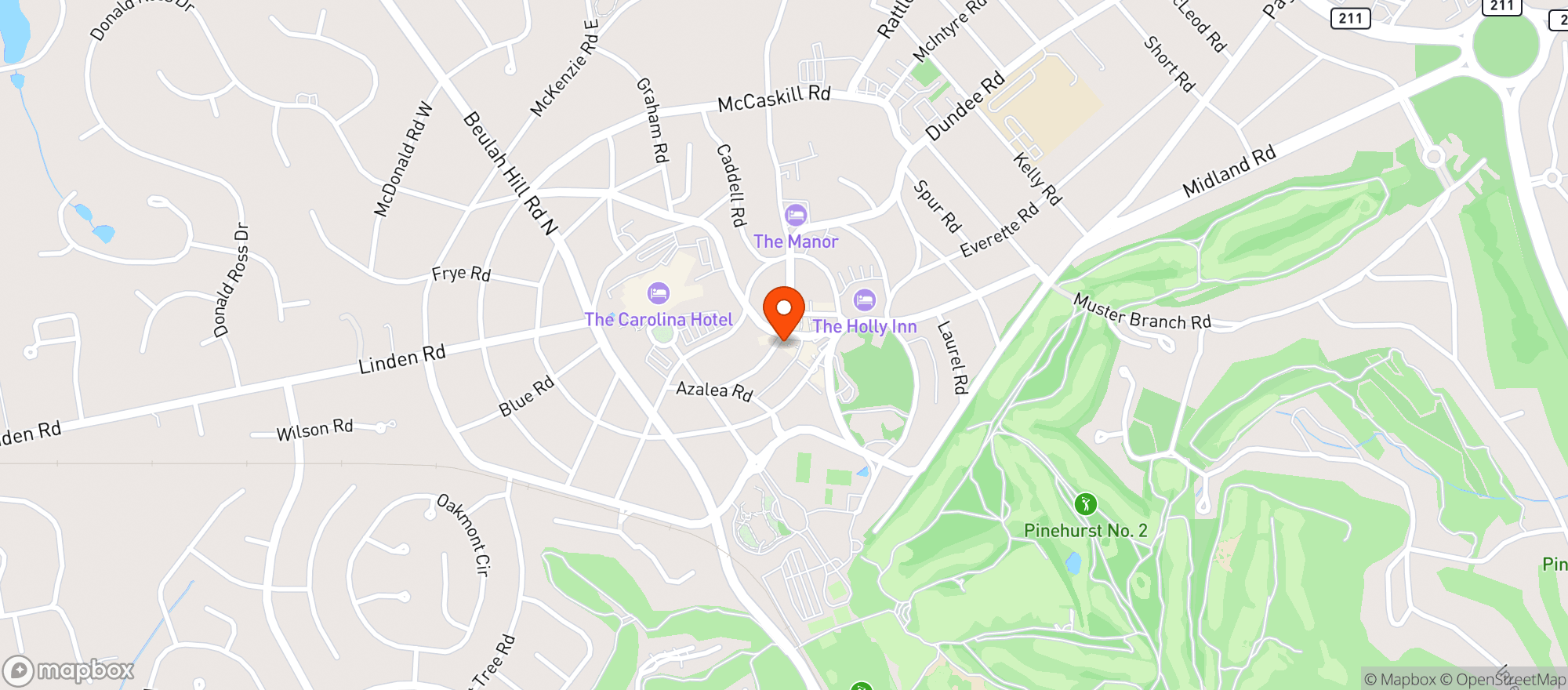 Map showing Village Wine Shop