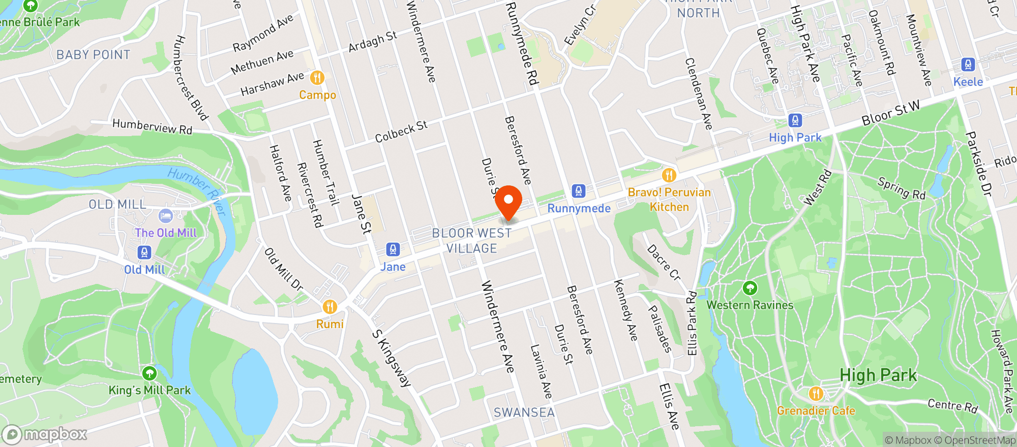 Map showing Fresh Avenue