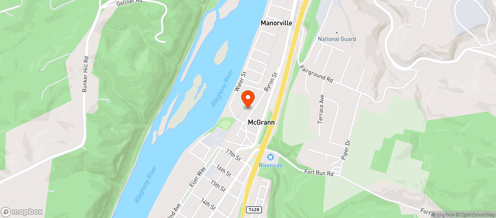 Map showing Pats International