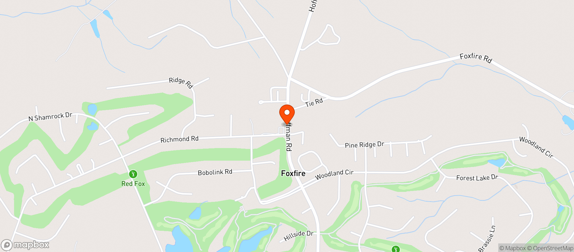 Map showing Fast Mart 22 #22
