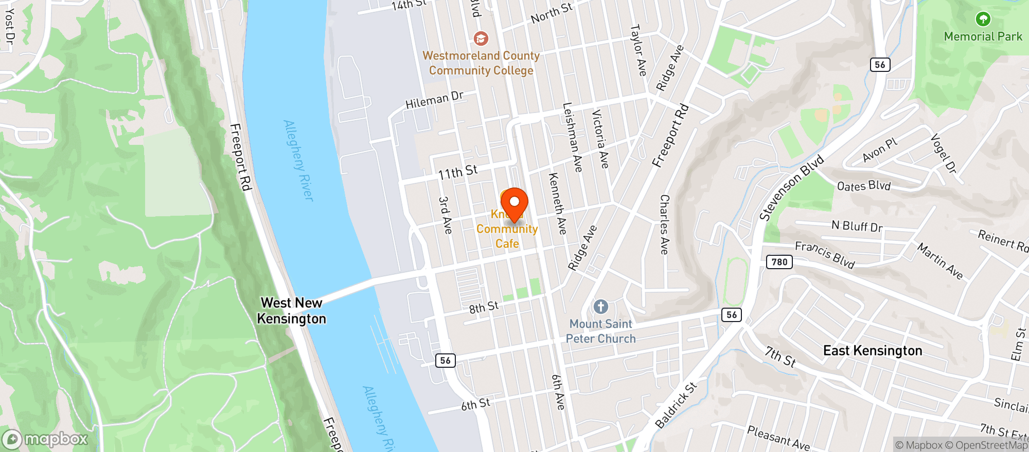 Map showing VOODOO BREWERY