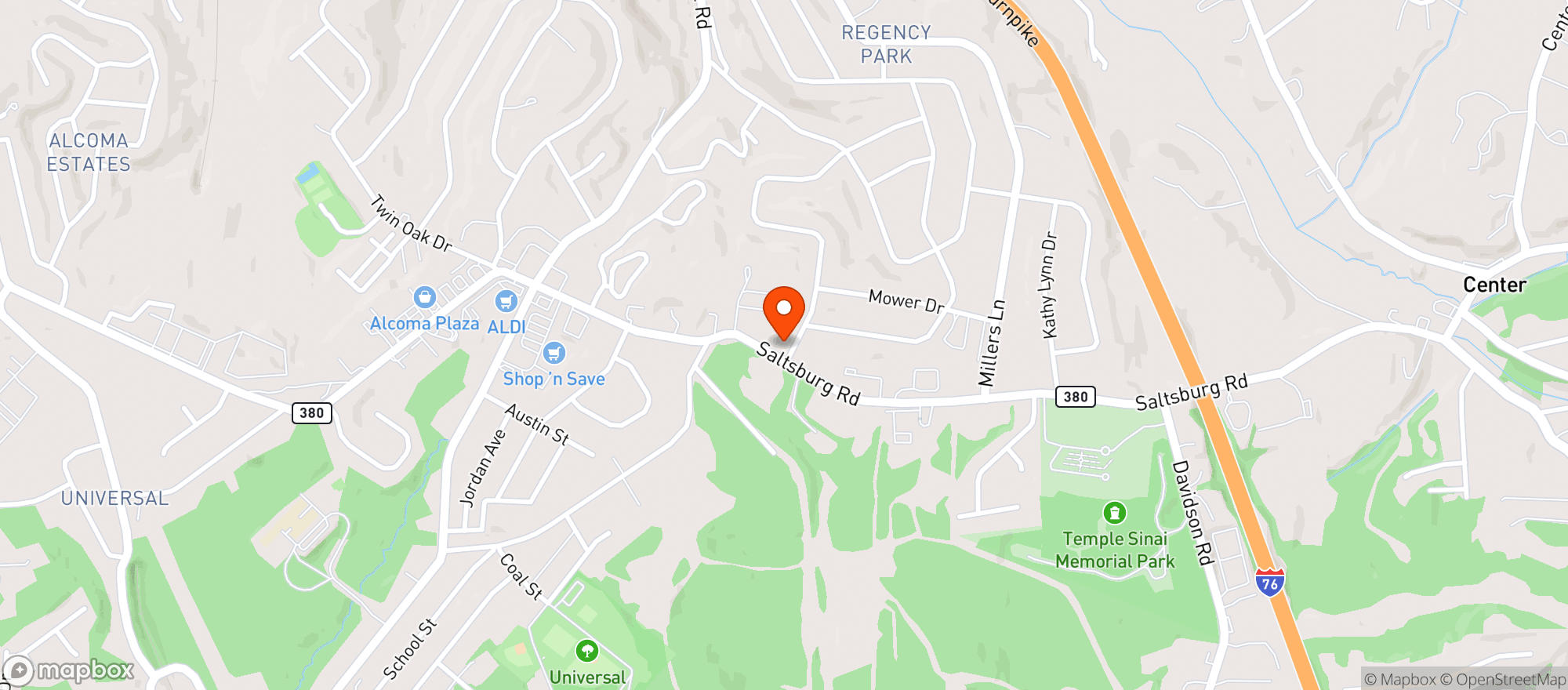 Map showing PLUM CONVENIENCE