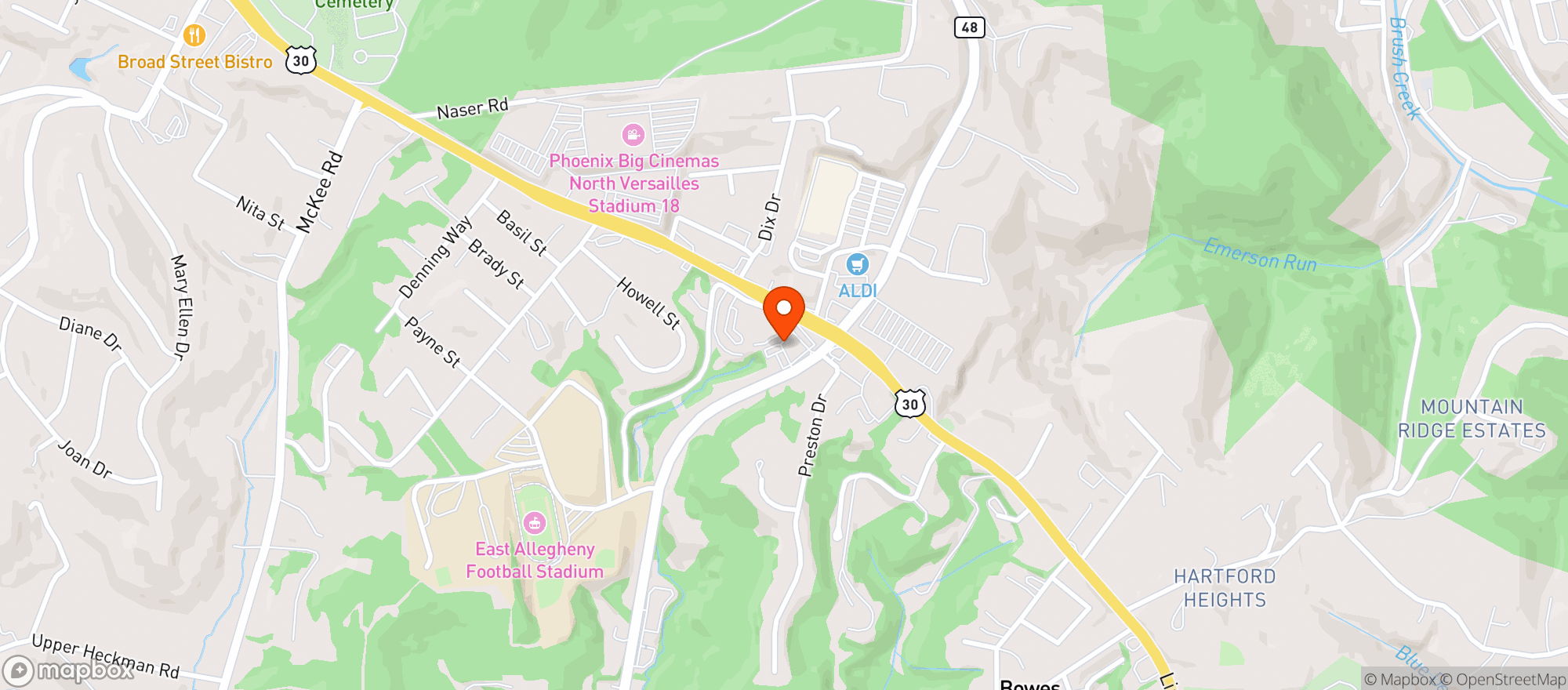 Map showing GET GO #3667