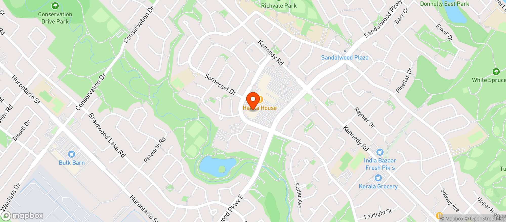 Map showing Lcbo 171