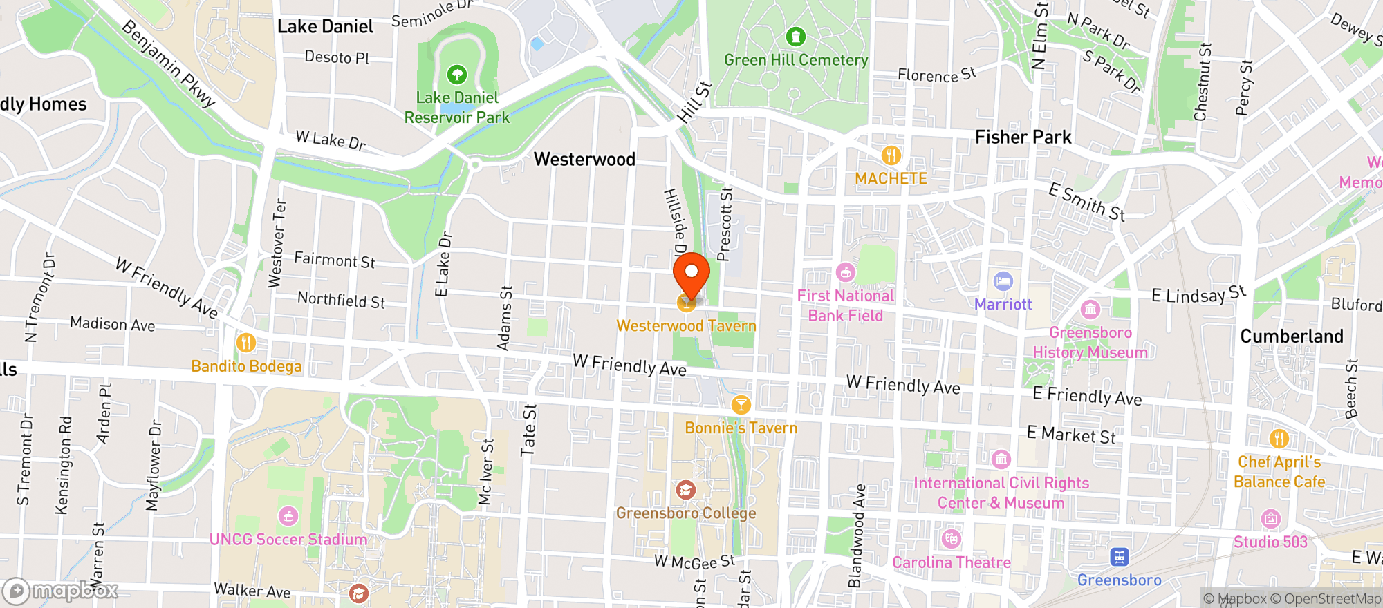Map showing Demeter Wine