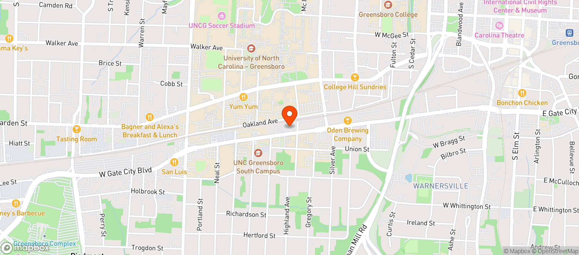 Map showing House Of Health