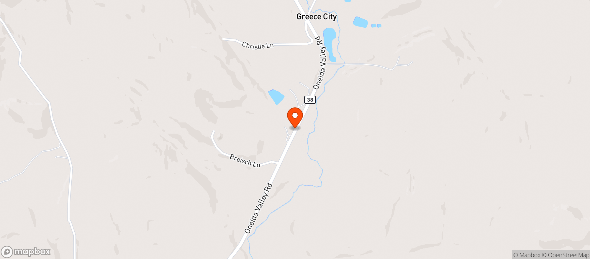 Map showing Balls Distributing Inc