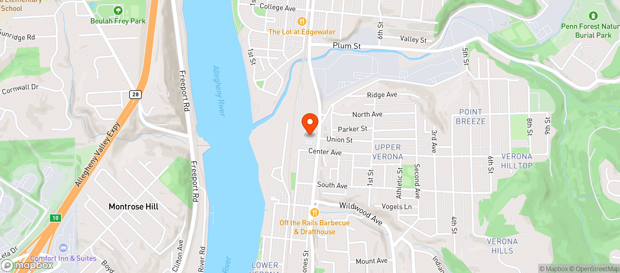 Map showing Get Go #3476