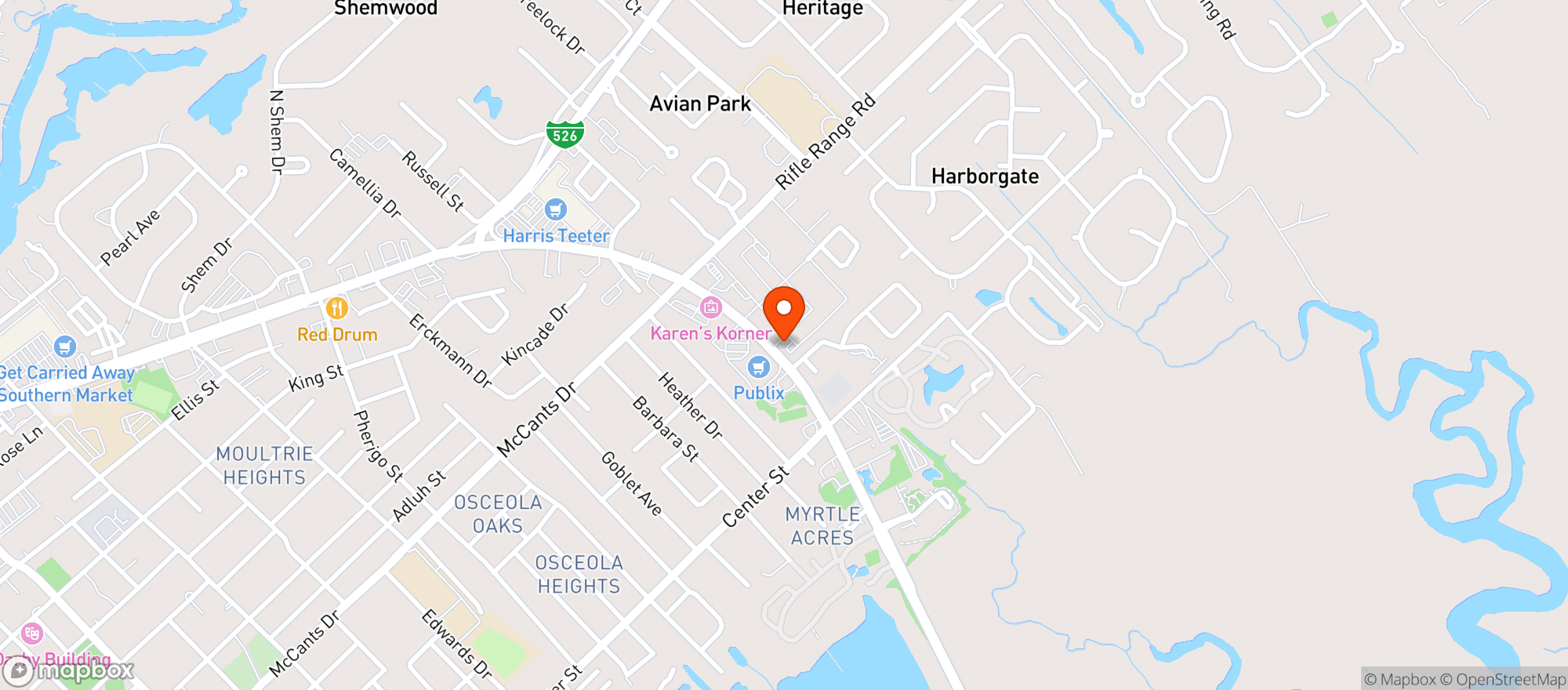 Map showing Kid Cashew