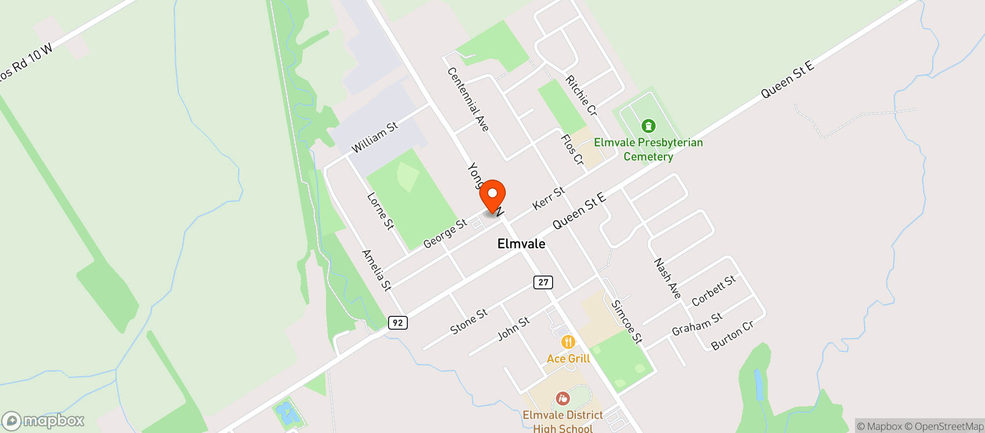 Map showing Foodland 3238