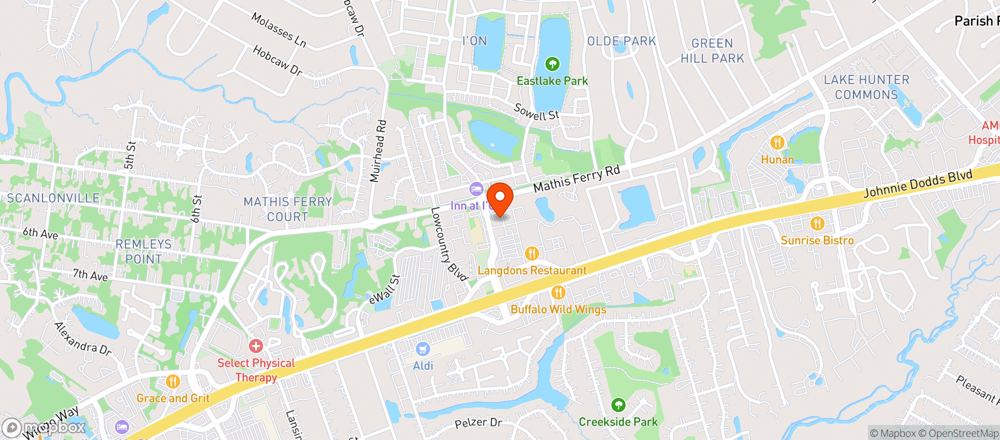 Map showing Nauti Monkey
