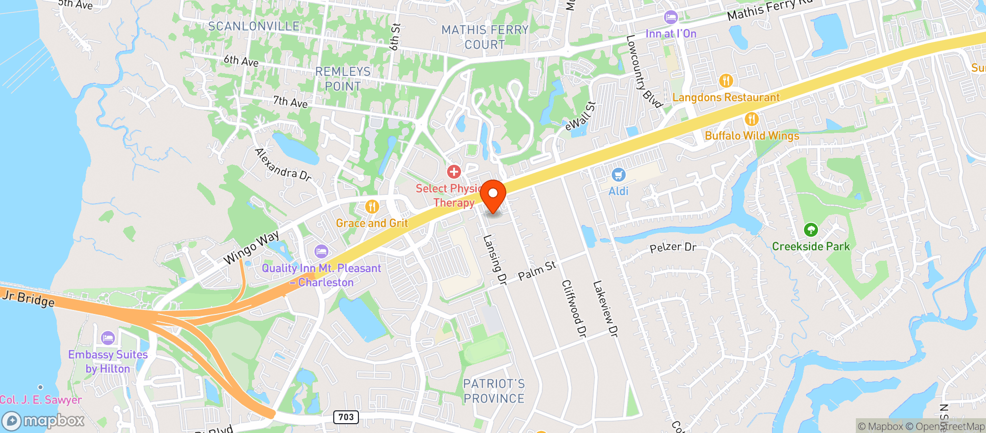 Map showing Trader Joes #752
