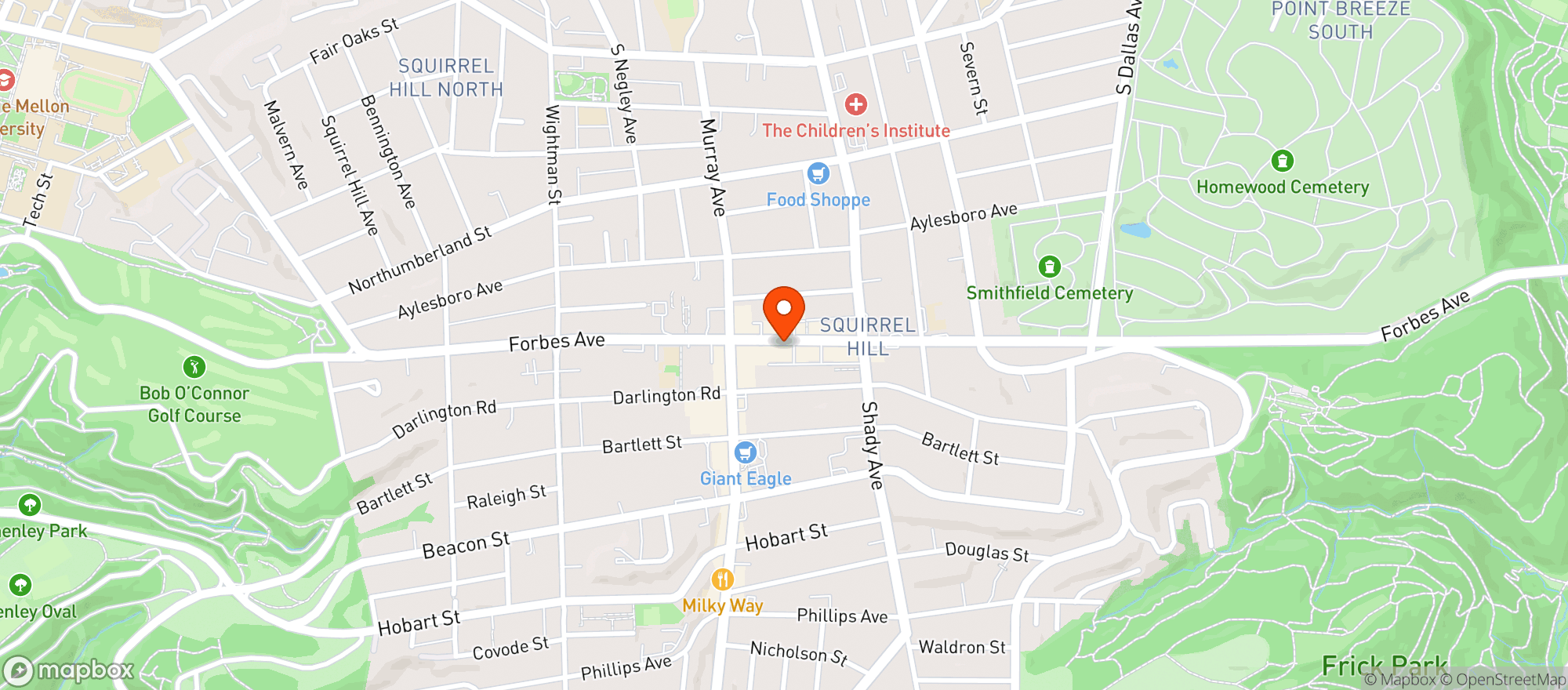 Map showing Pre Amp Coffee Studio