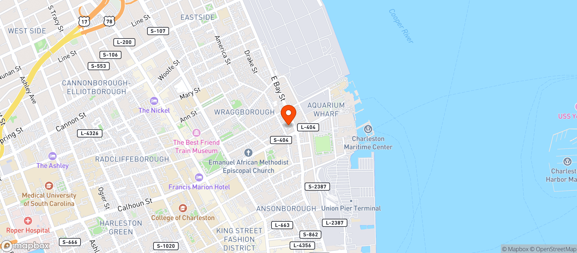 Map showing Liberty Place Hilton Cl #26835