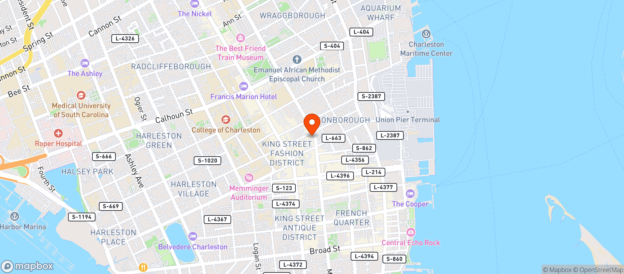 Map showing Lev Rooftop Restaurant  Lounge