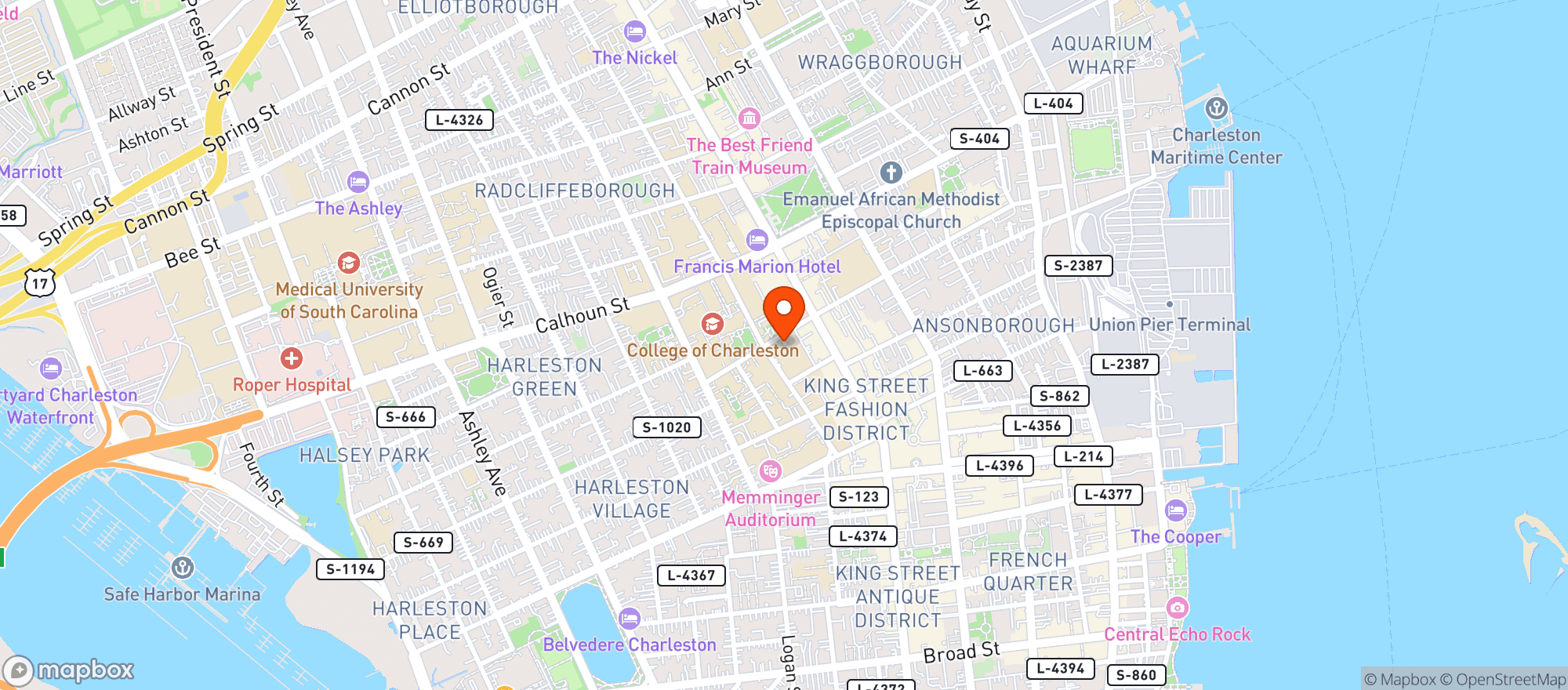 Map showing Cvs Pharmacy #1039
