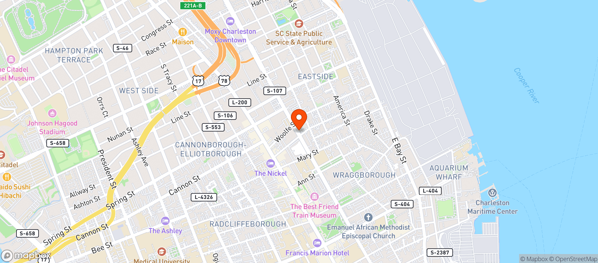 Map showing Scotchman Store #3167
