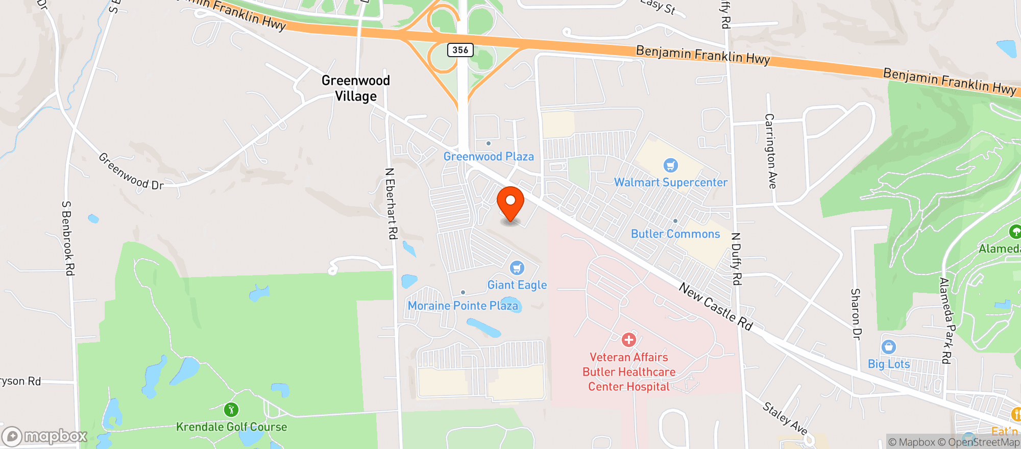 Map showing Gnc - 0901 - Moraine Pointe Plaza
