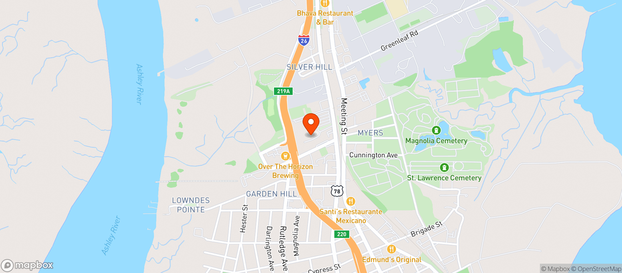Map showing Rancho Lewis