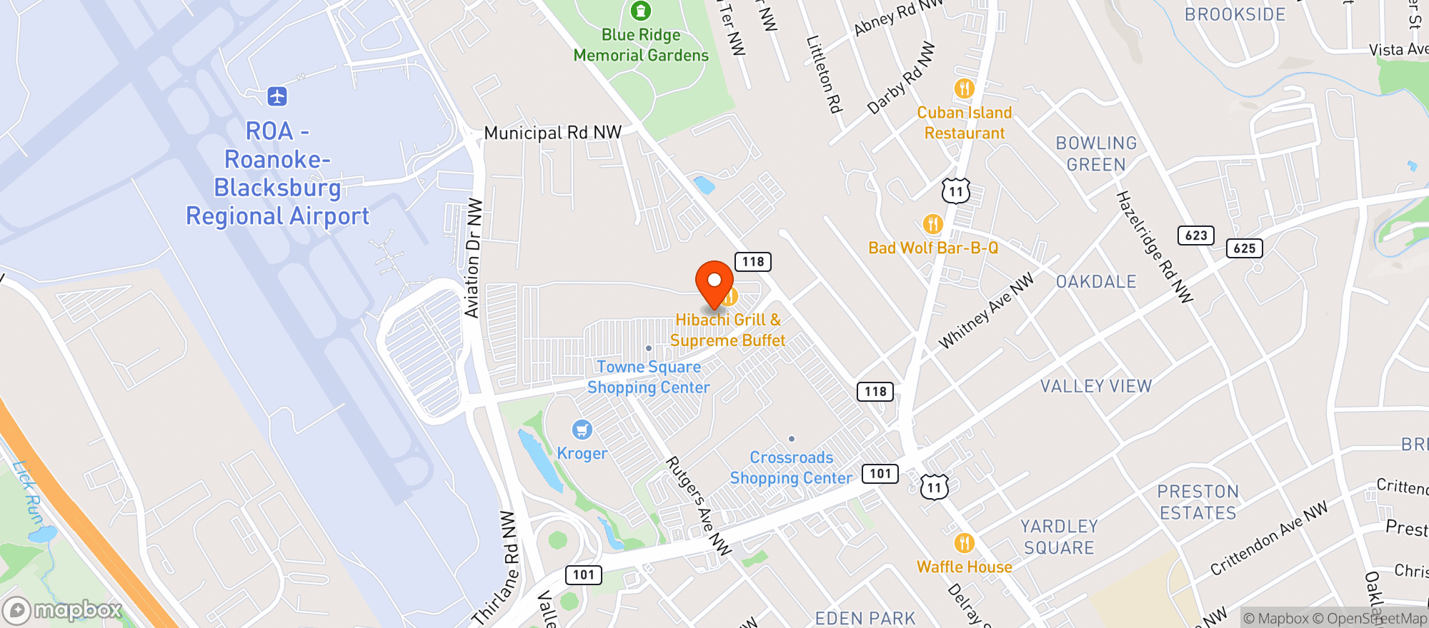 Map showing Natures Outlet - 2