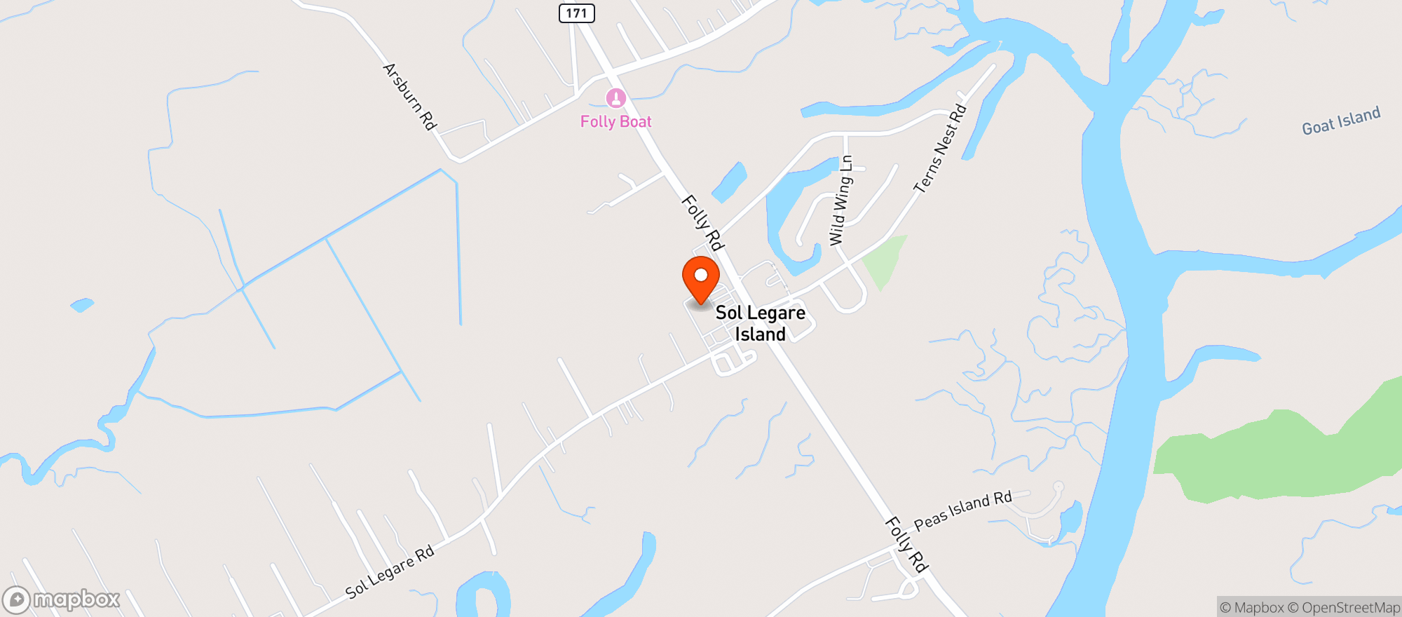 Map showing Harris Teeter