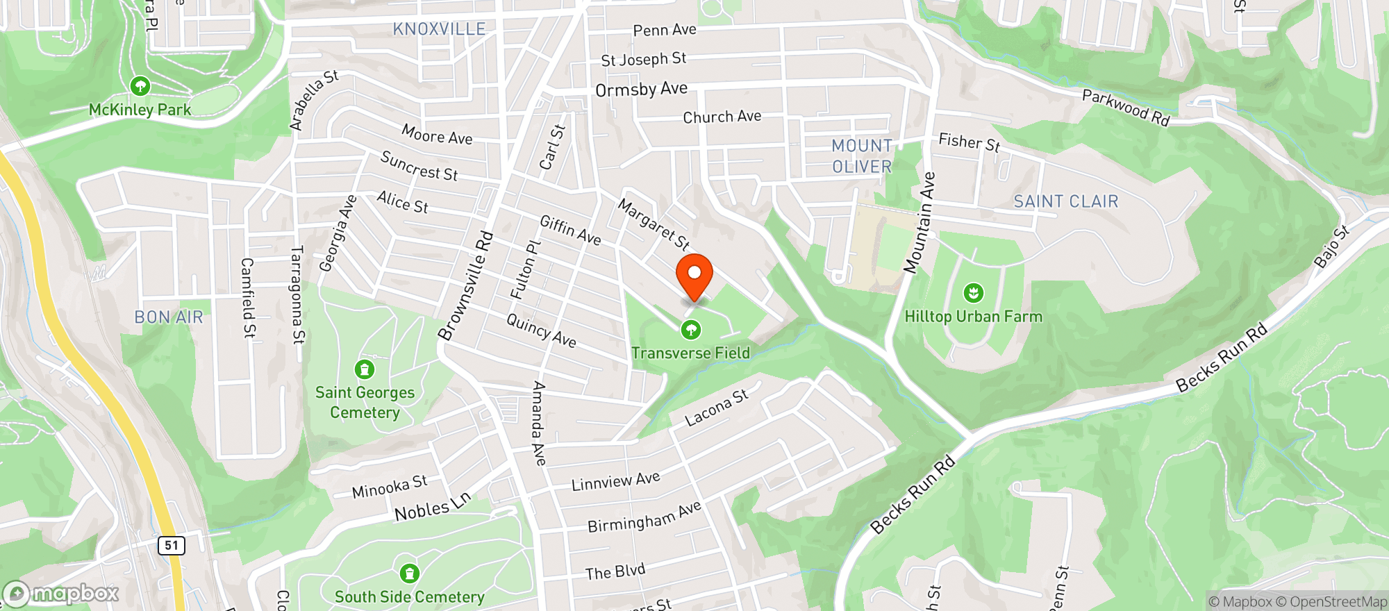 Map showing Brownsville Beer And Conv