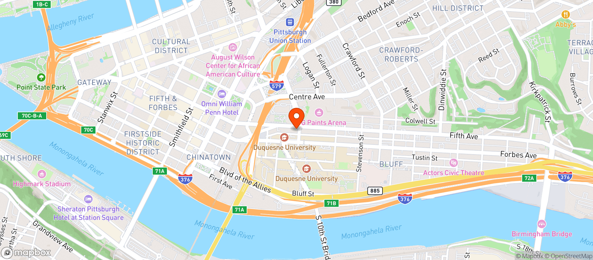 Map showing Souper Bowl