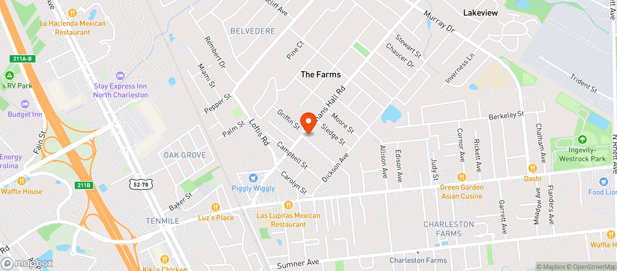Map showing Li L Cricket #3871 (chs)