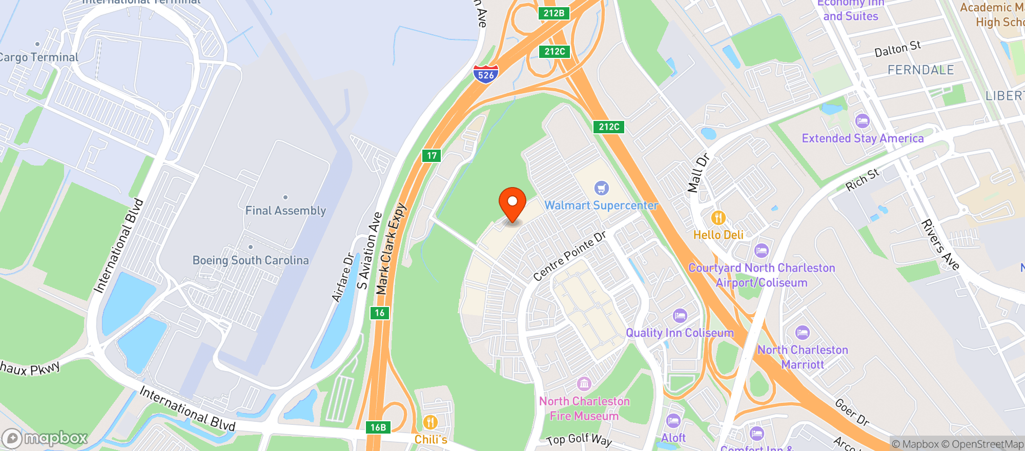 Map showing 540 Smoke & Vape