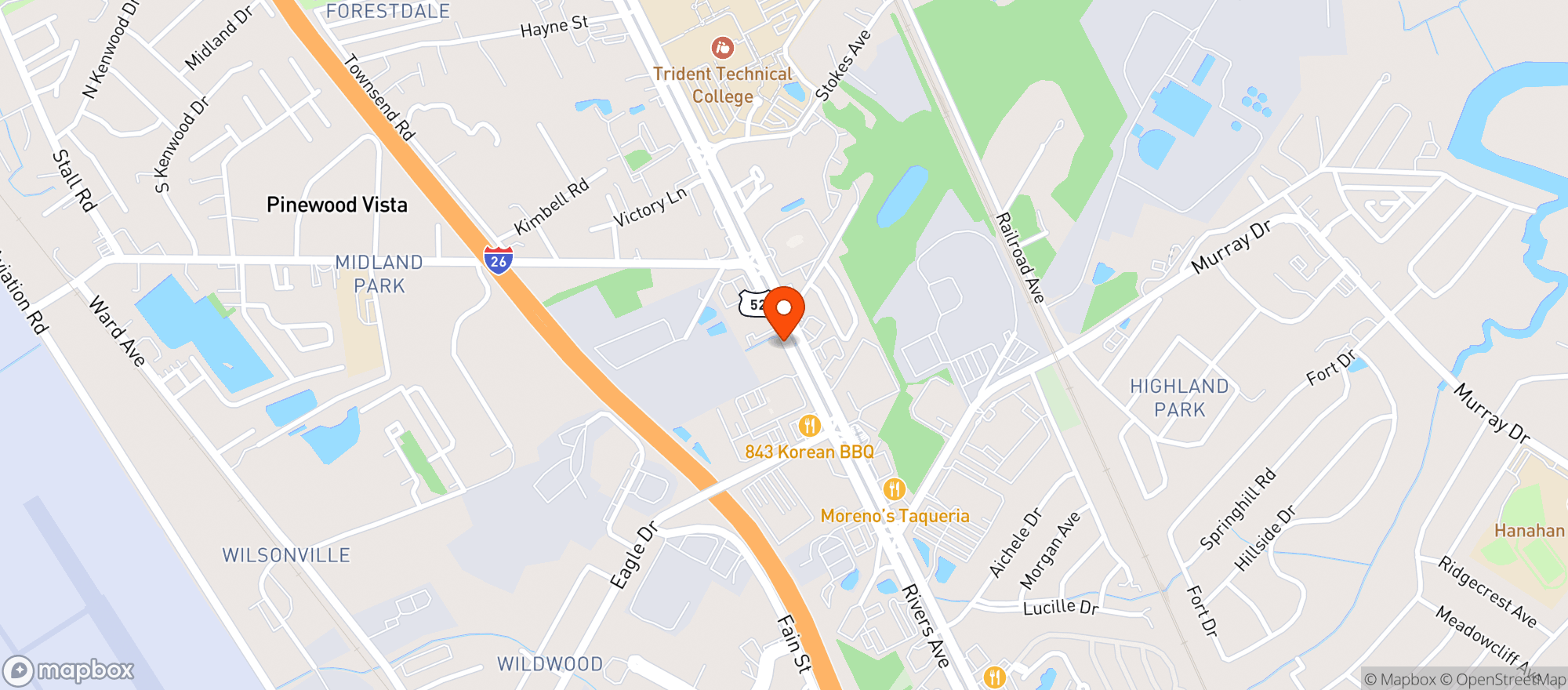 Map showing Spinx #350