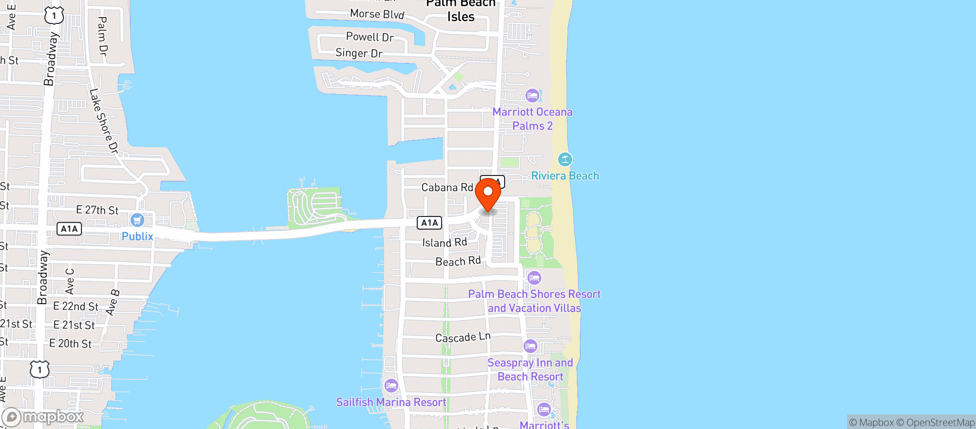 Map showing Healthy Living Solutions