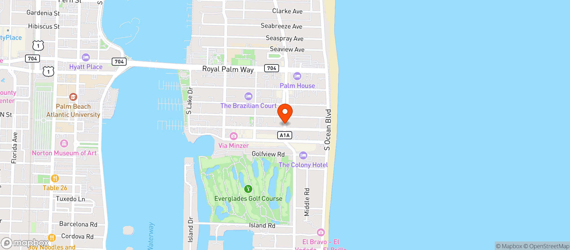 Map showing Le Bar A Vin