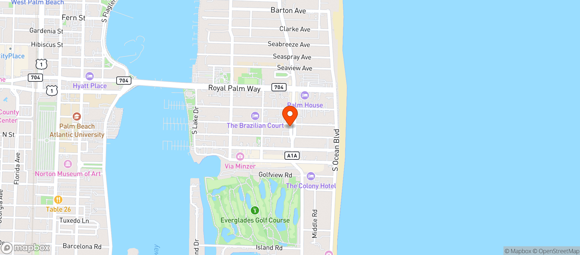Map showing Buccan