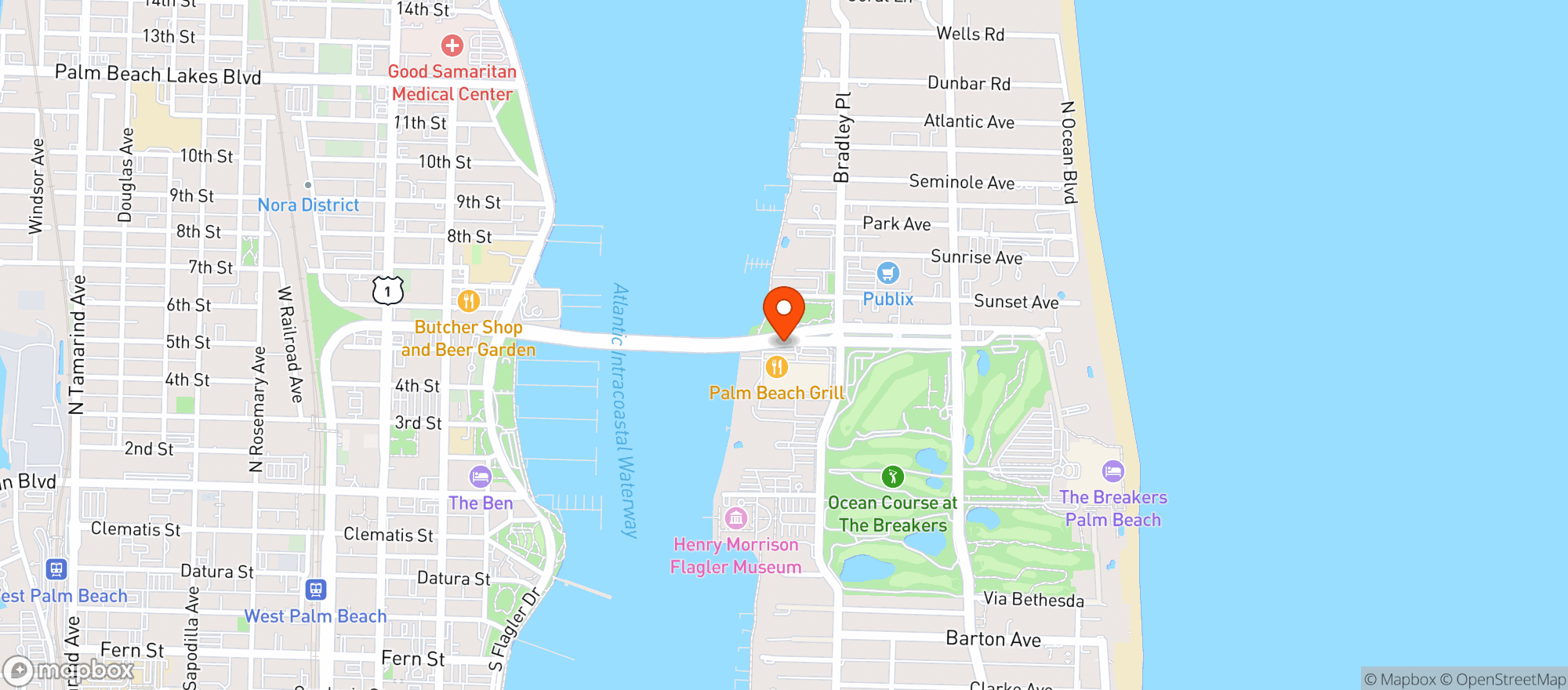Map showing Sant Ambroeus