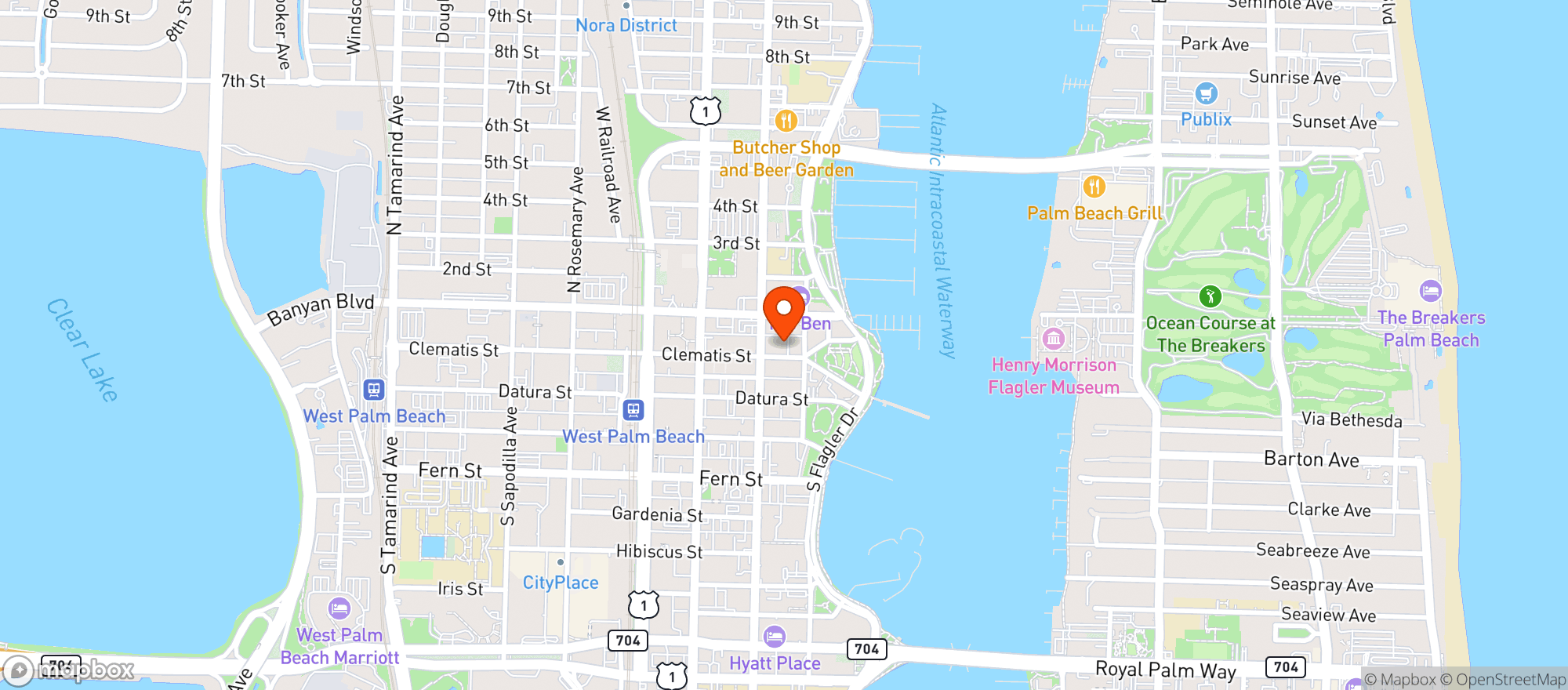 Map showing Grease