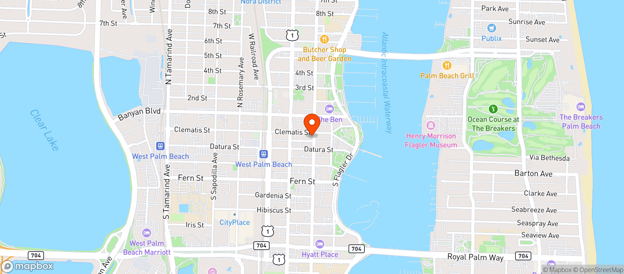 Map showing The Hemp Company