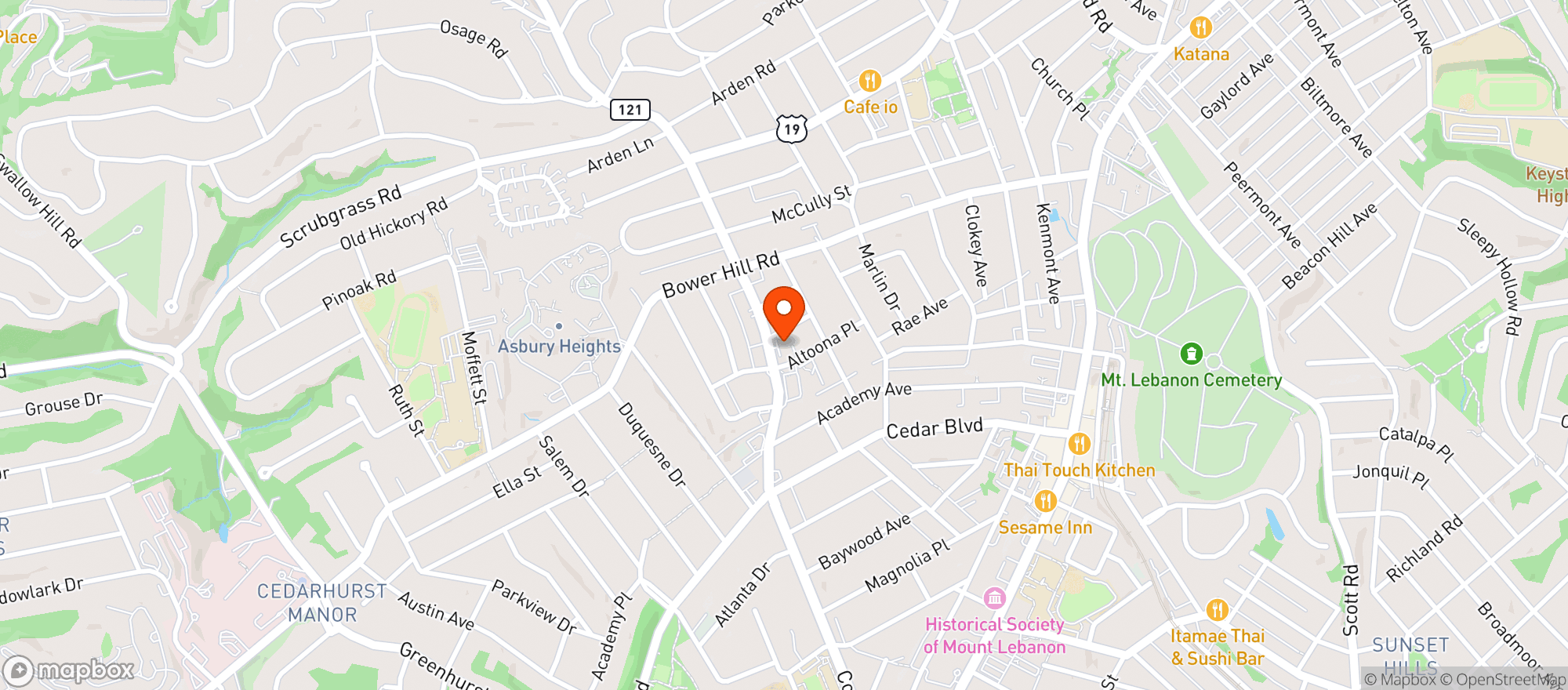 Map showing Libertyx Bitcoin Atm