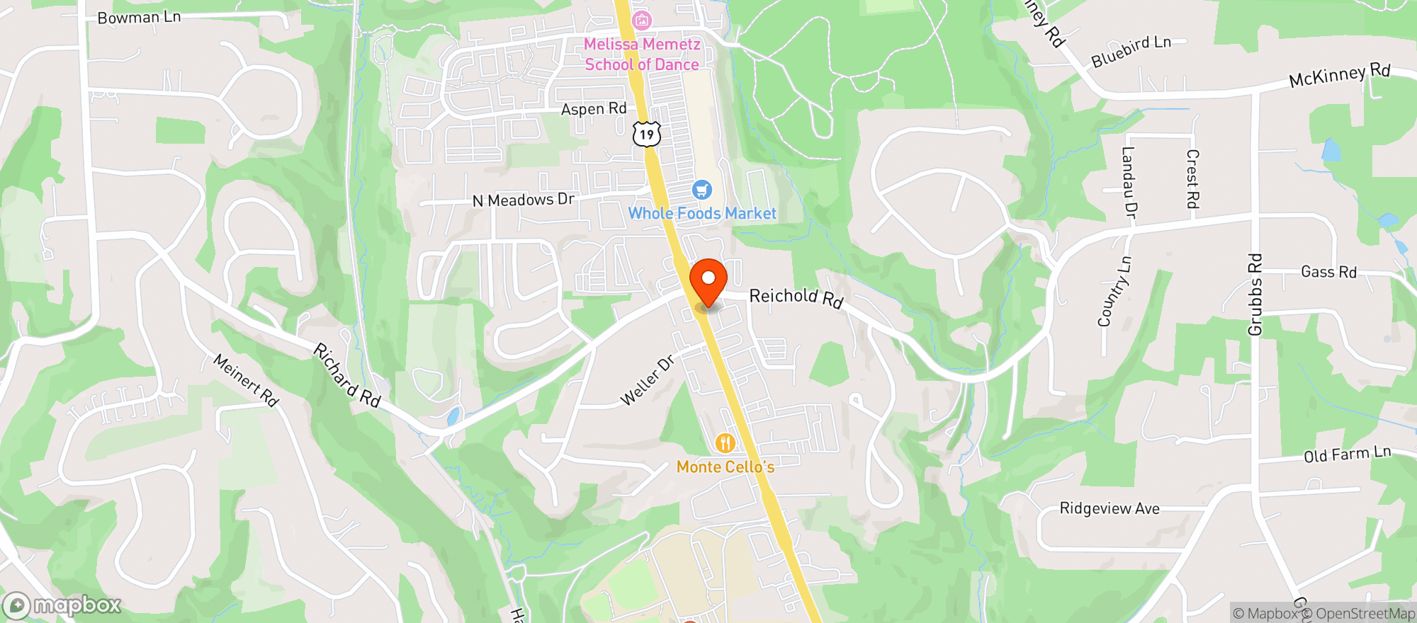 Map showing Get Go #3032