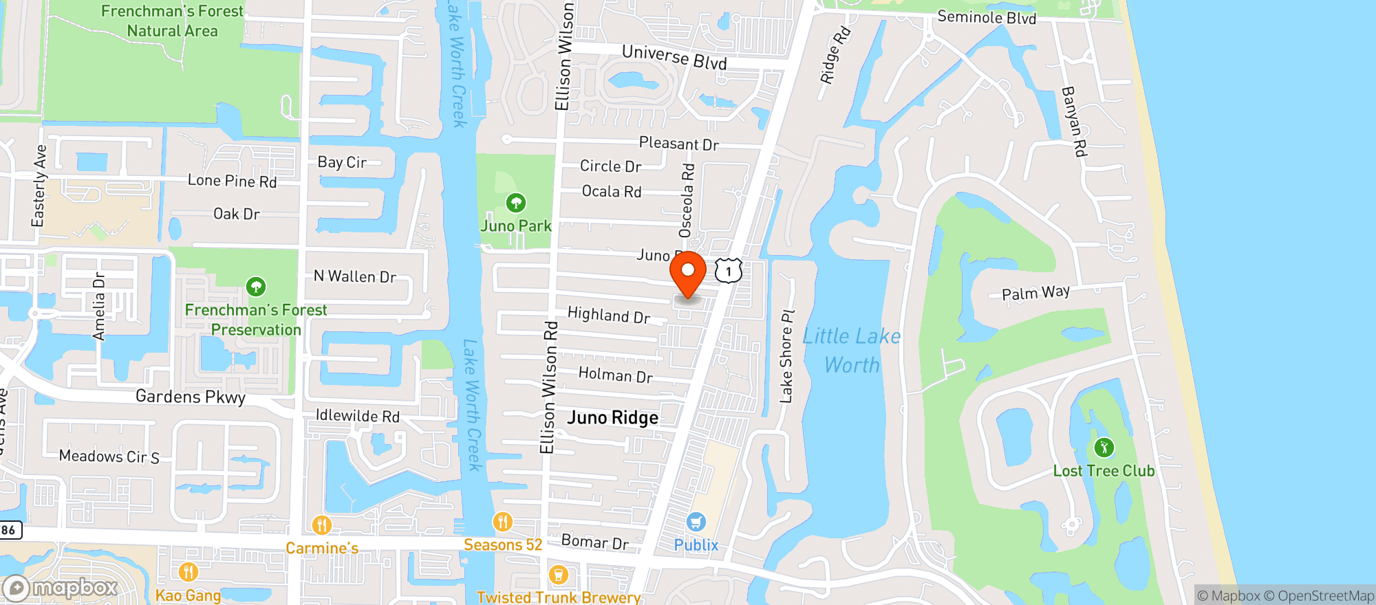Map showing Star Wine & Spirits