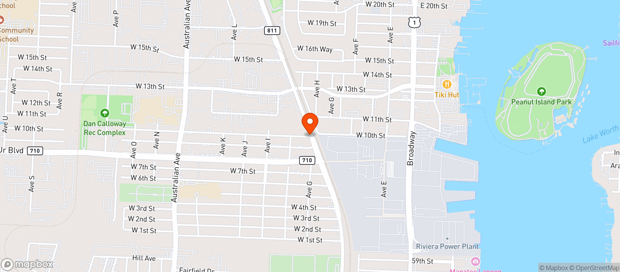 Map showing KOFI'S NOT SO WINE