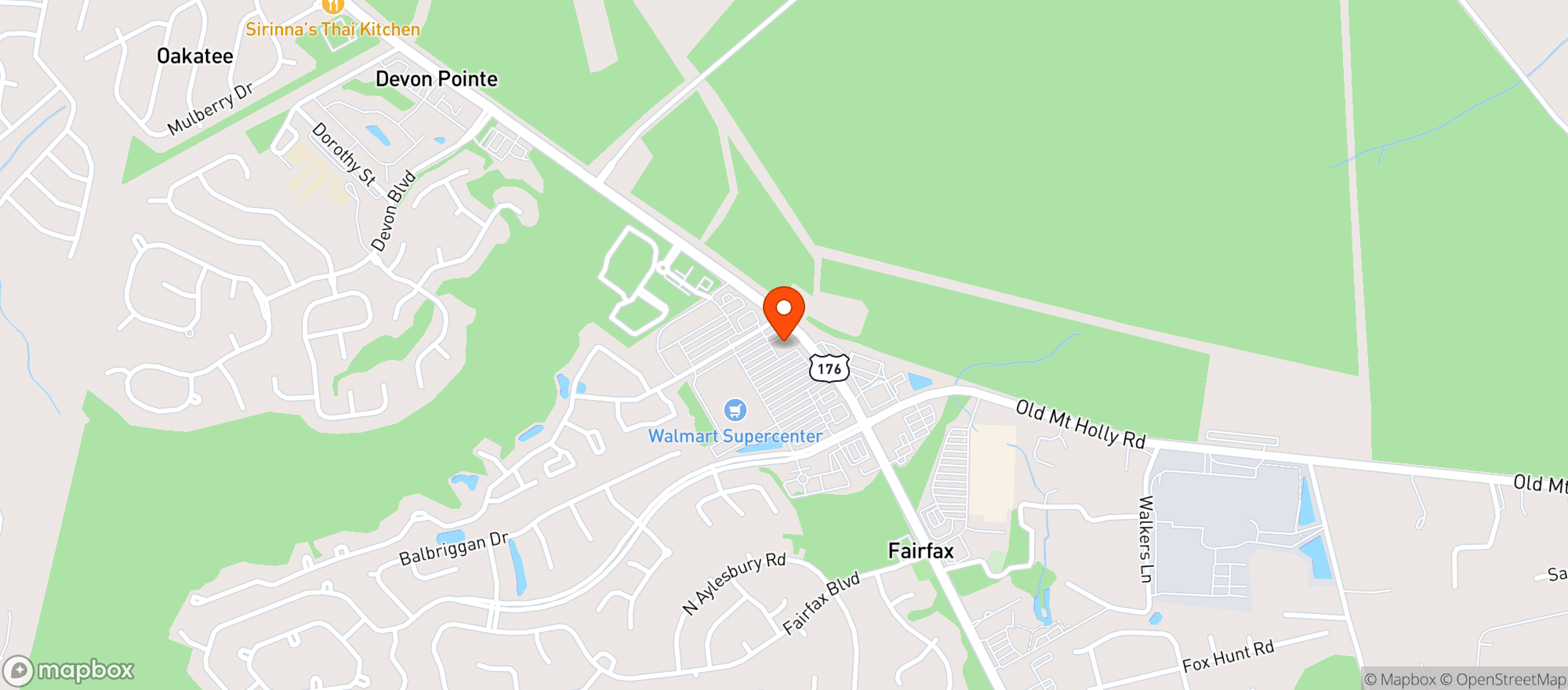 Map showing Gnc