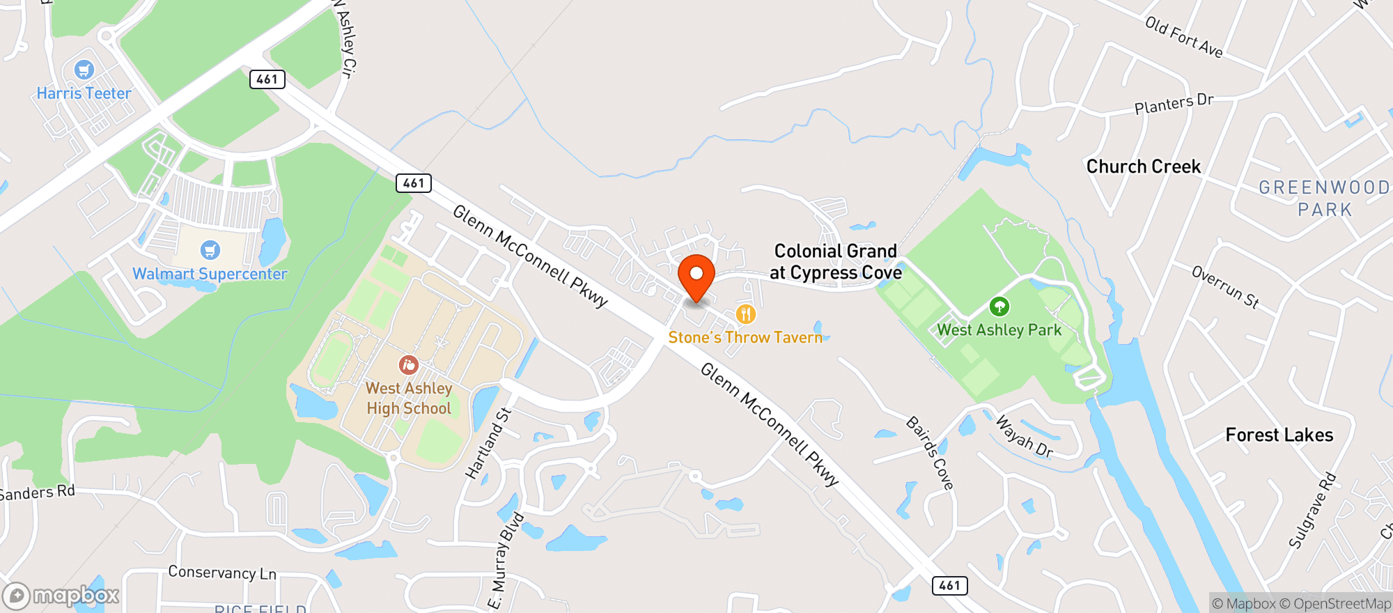Map showing Refuel #17 (chs)