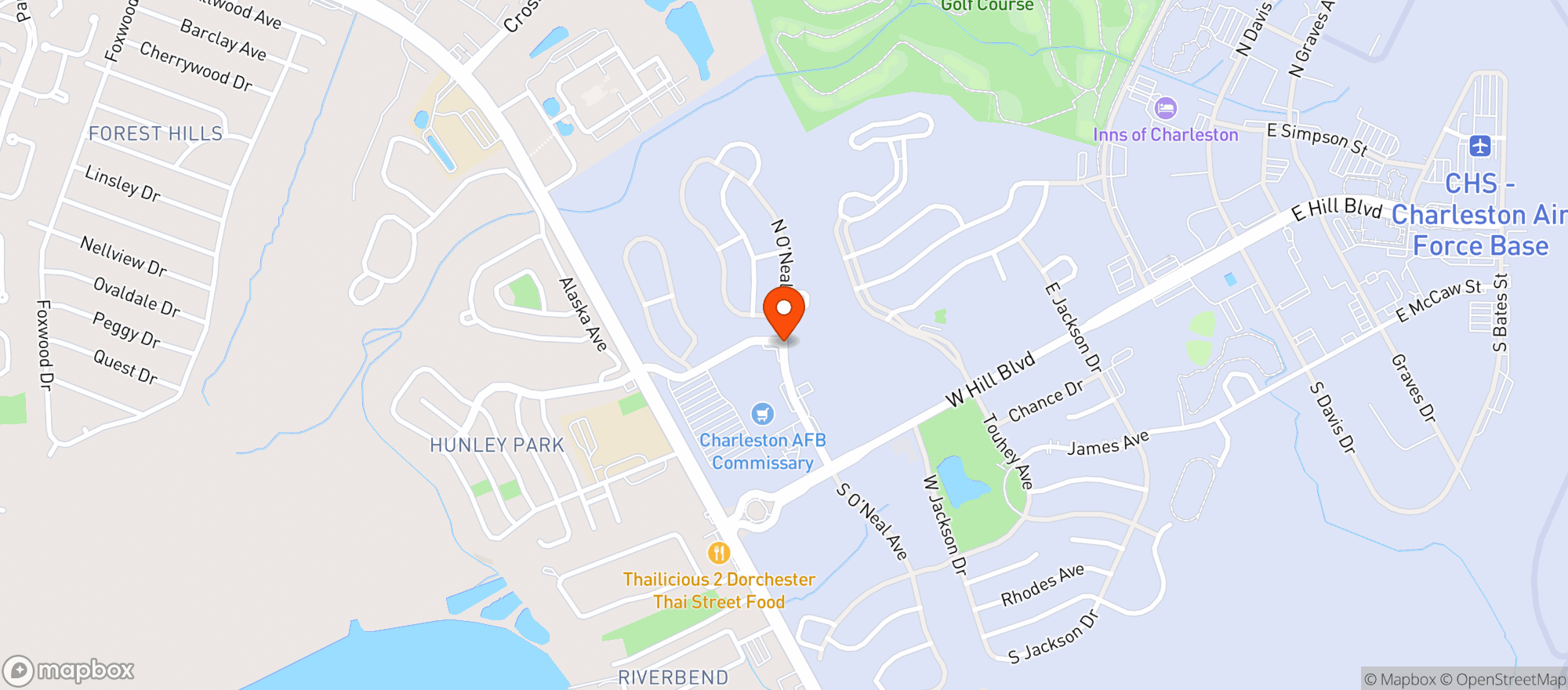 Map showing Gnc