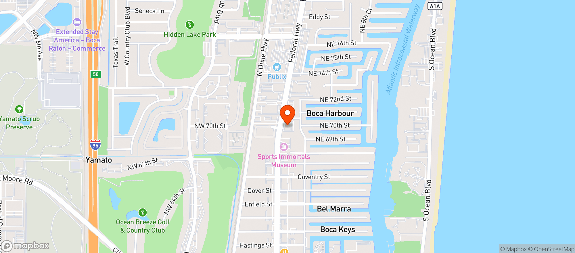 Map showing Abc Liquors #211