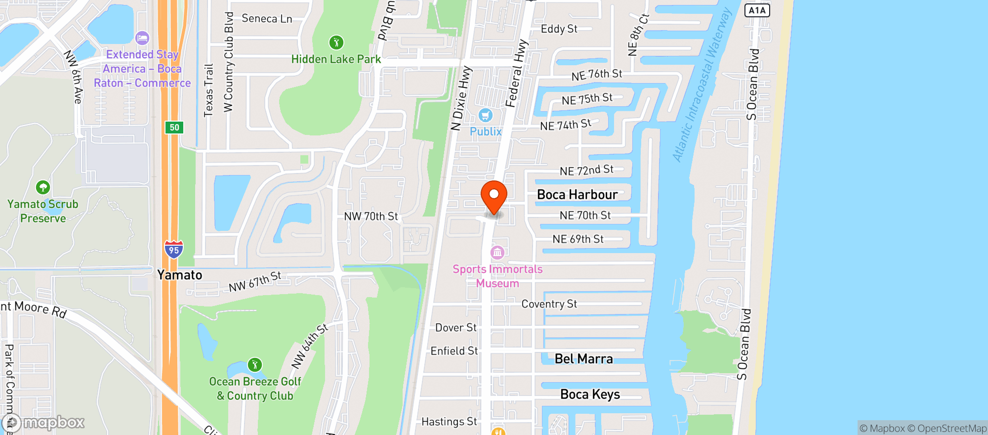 Map showing Abc Fine Wine & Spirits