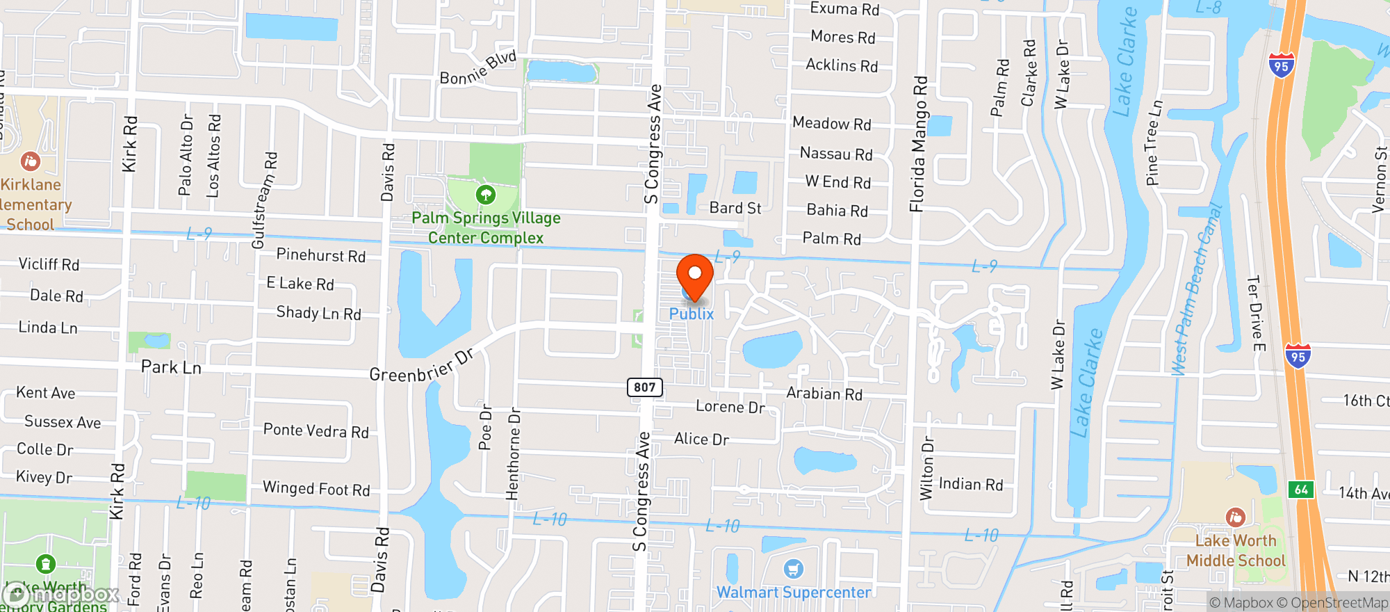 Map showing Gnc