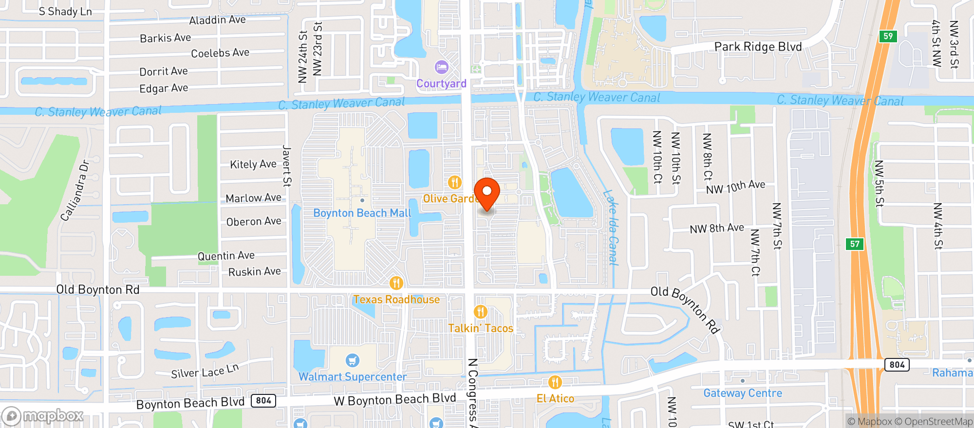 Map showing Total Wine & More