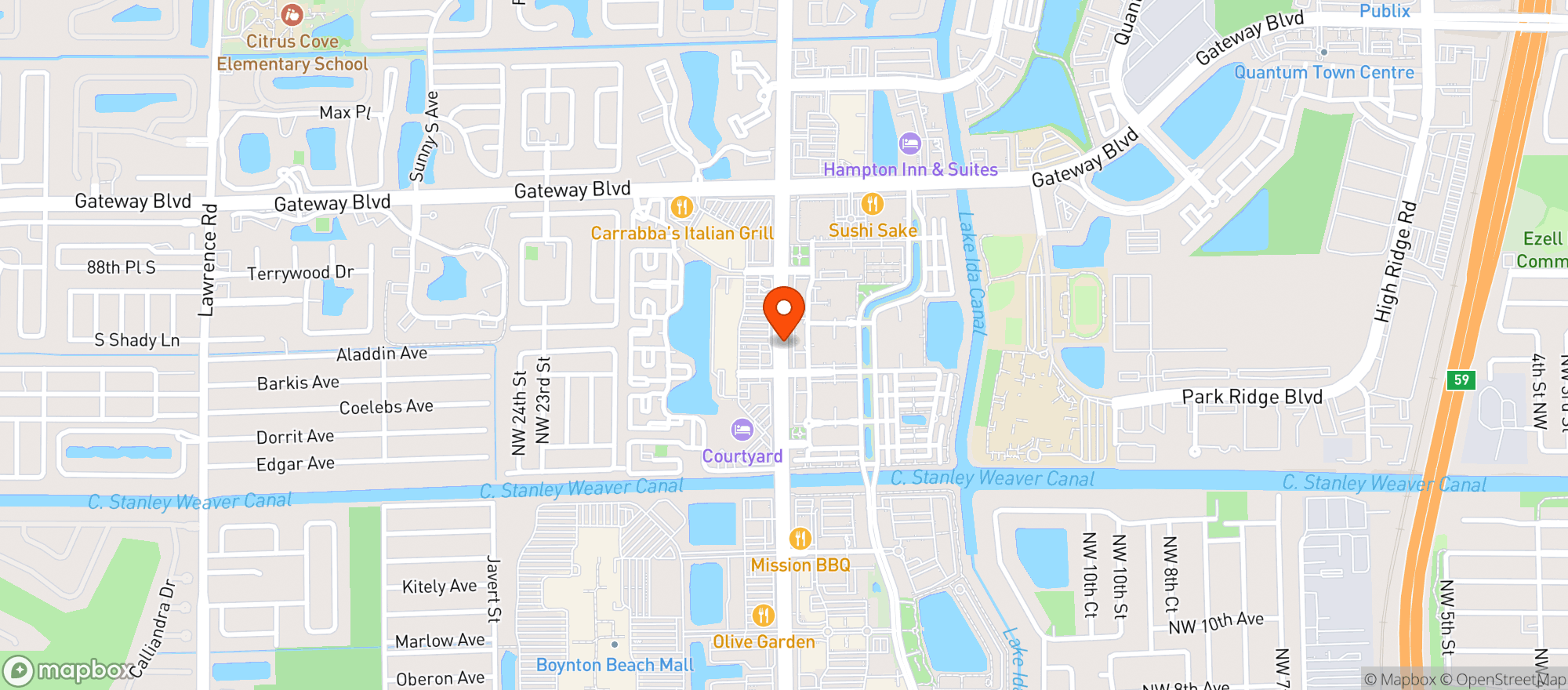 Map showing Johnnysjoint
