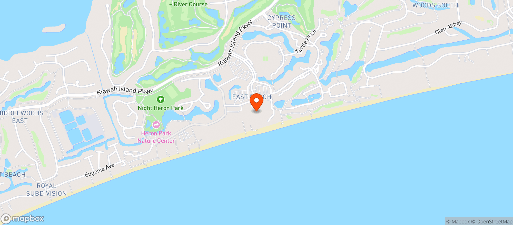 Map showing The Lobby Bar