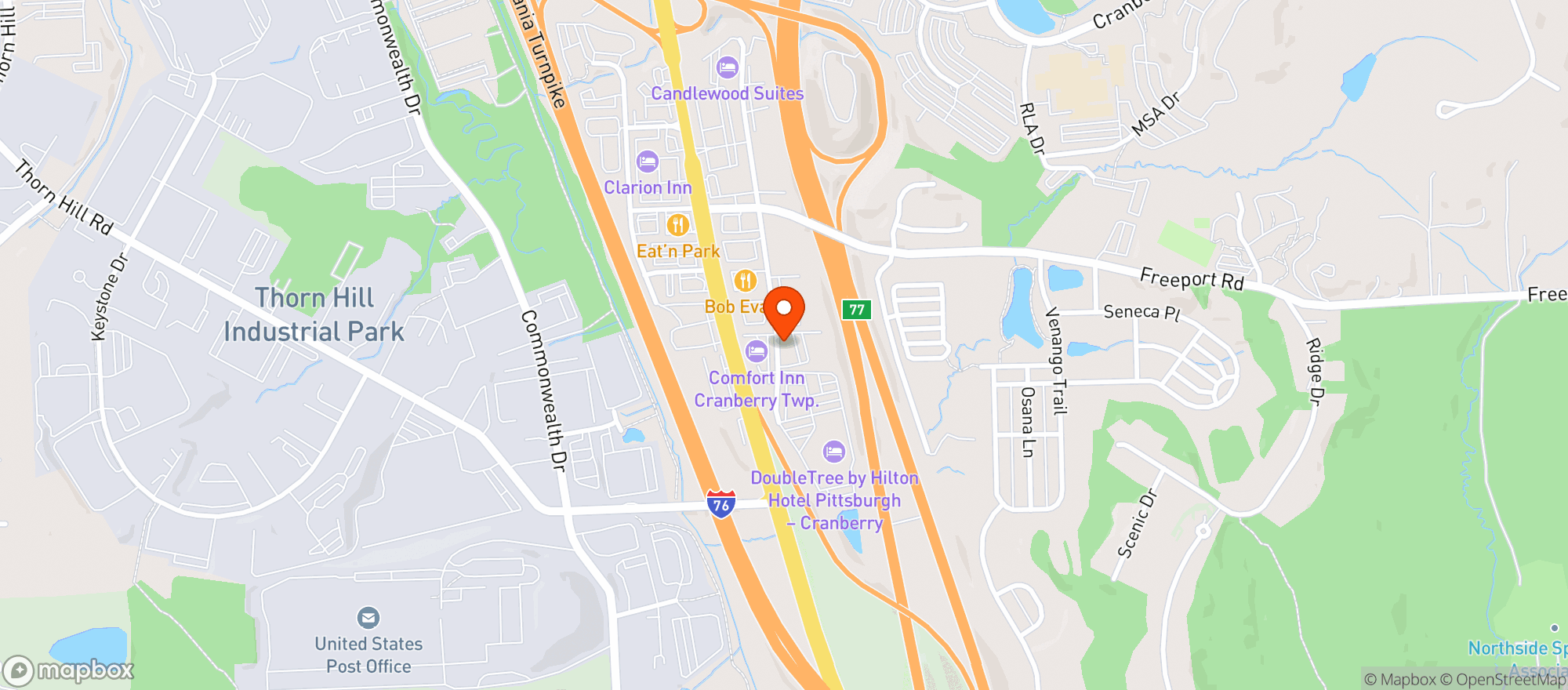 Map showing Save On Beer